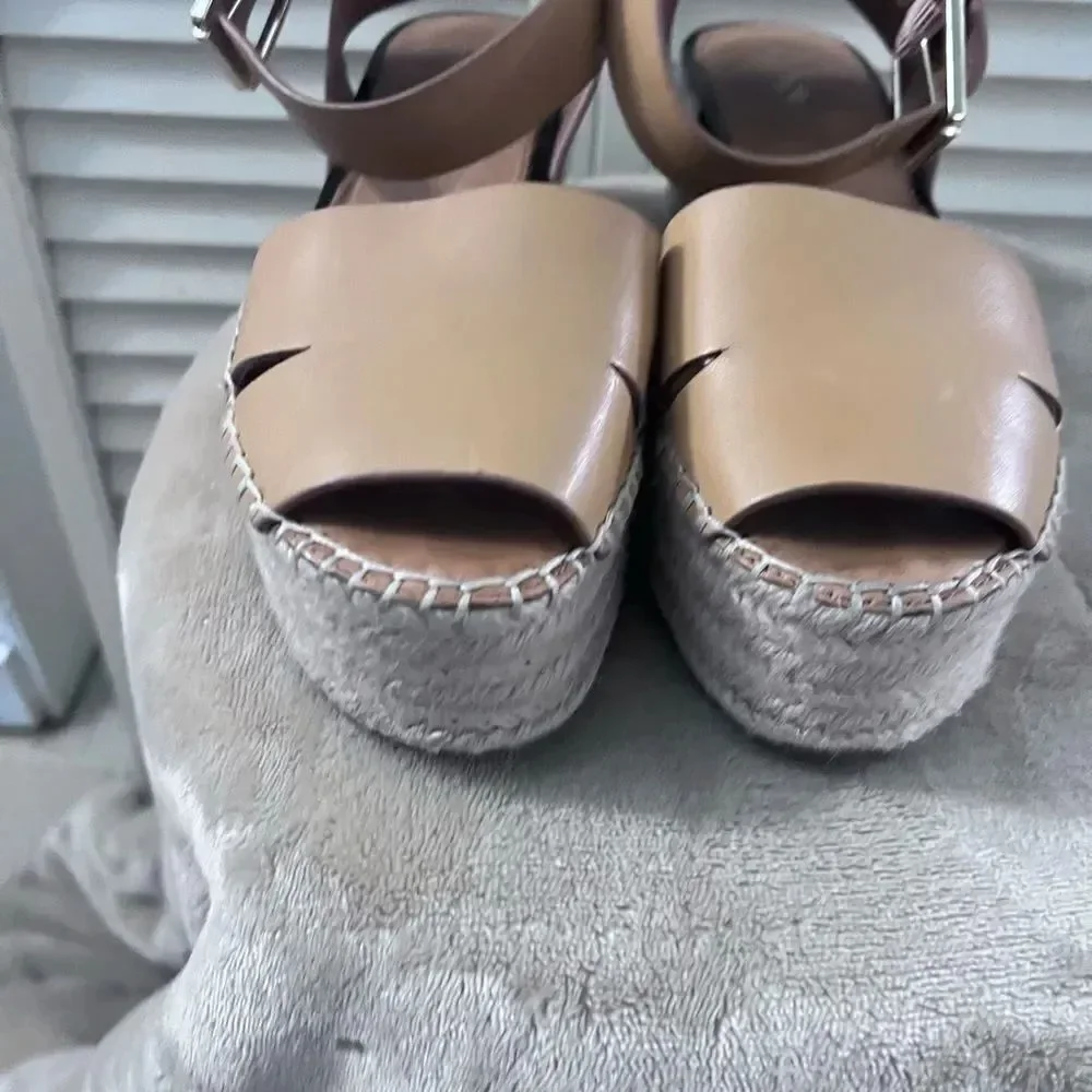 SARTO By Franco Sarto Tan Espadrille Shoes